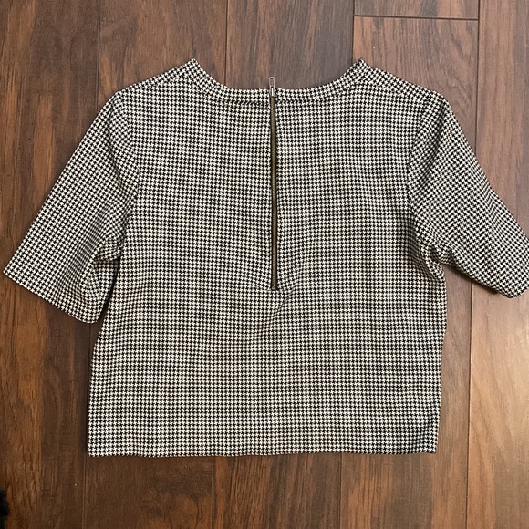 Houndstooth Theory Top - Picture 3 of 3